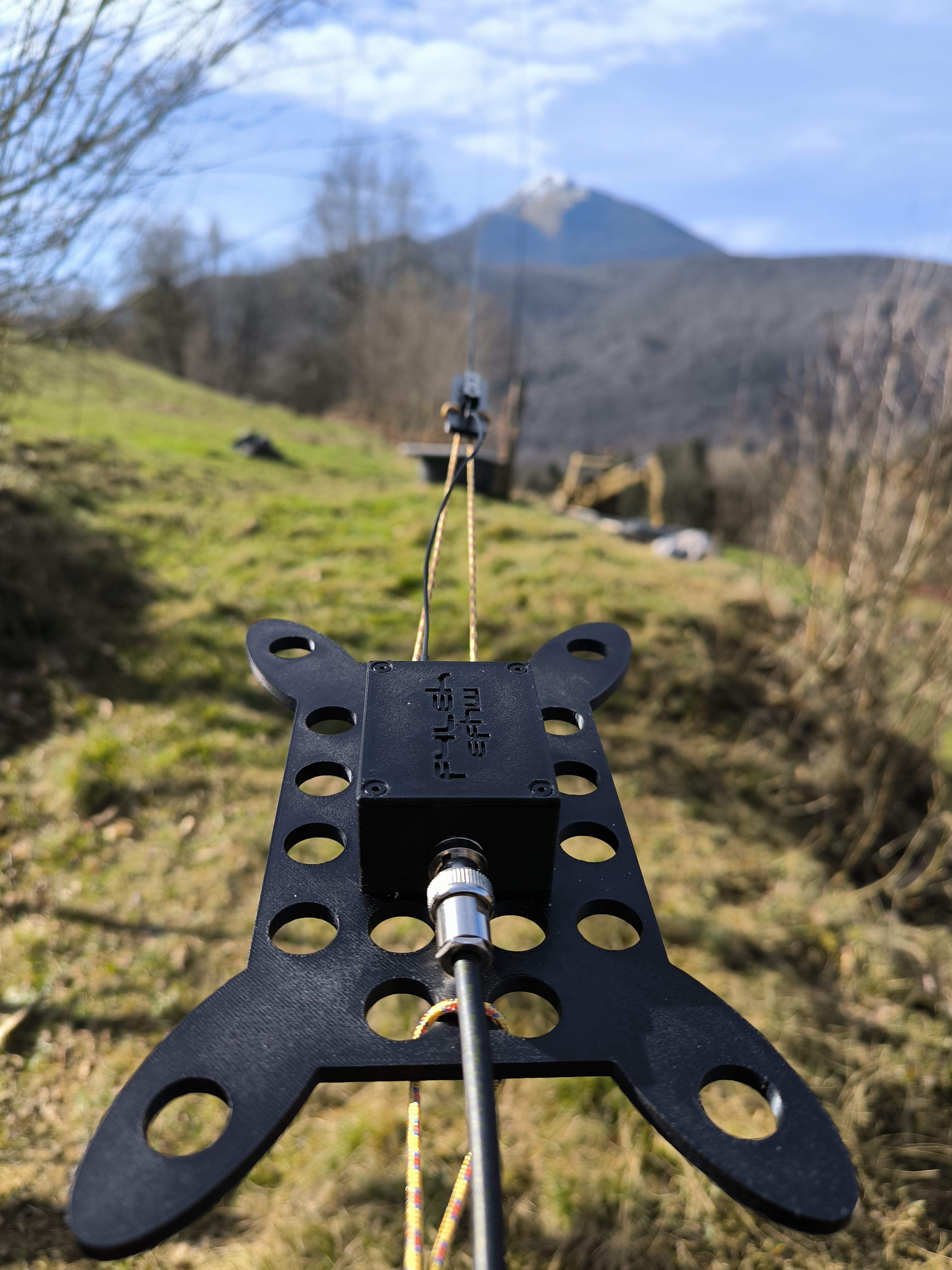 EFHW antenna setup